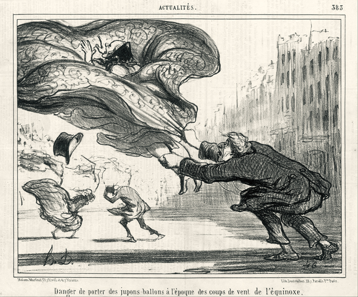  奥诺雷·杜米埃 Honore Daumier ——穿裙子的风险